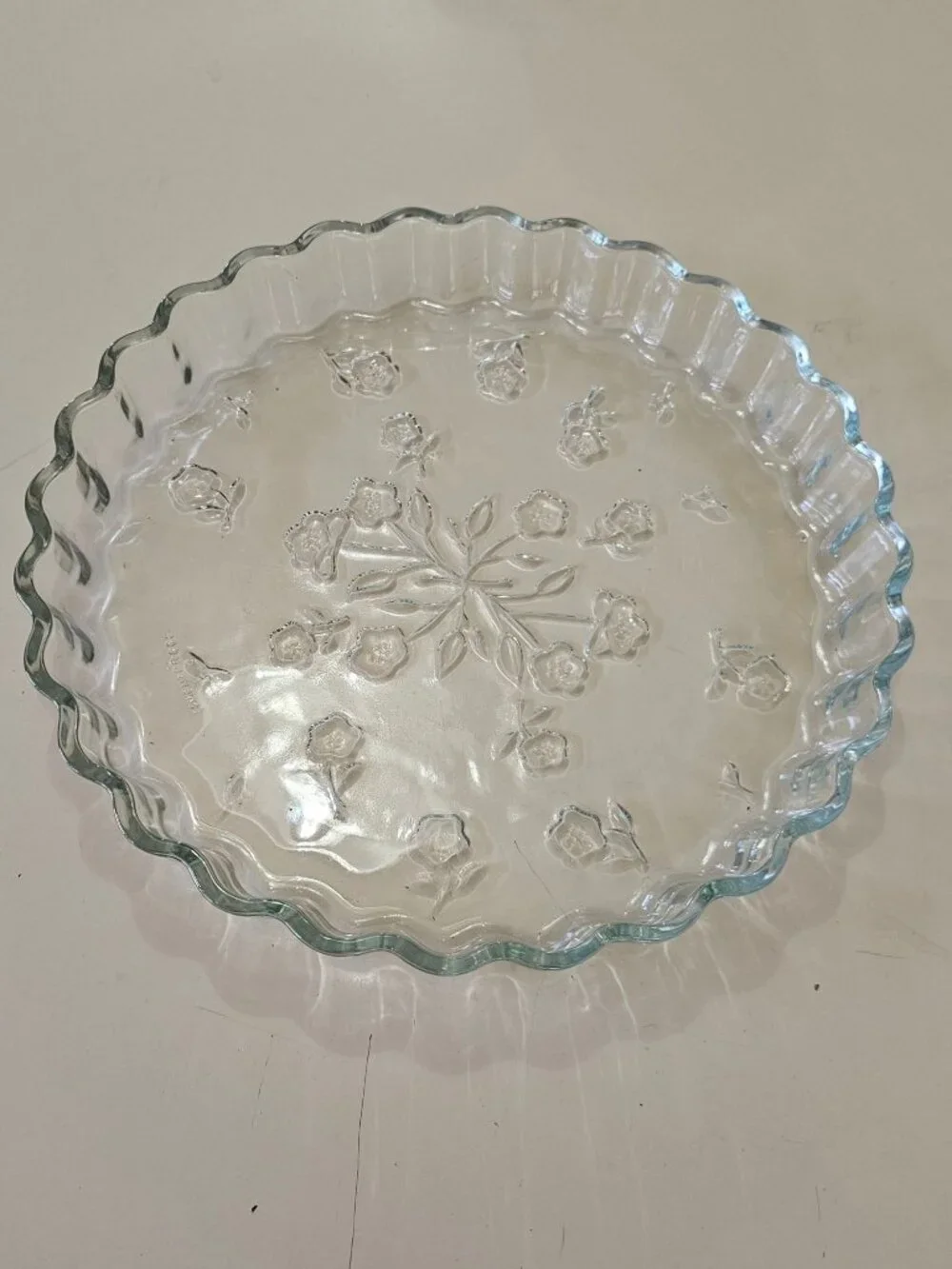 Anchor Hocking Savannah Quiche Tart Pan 10